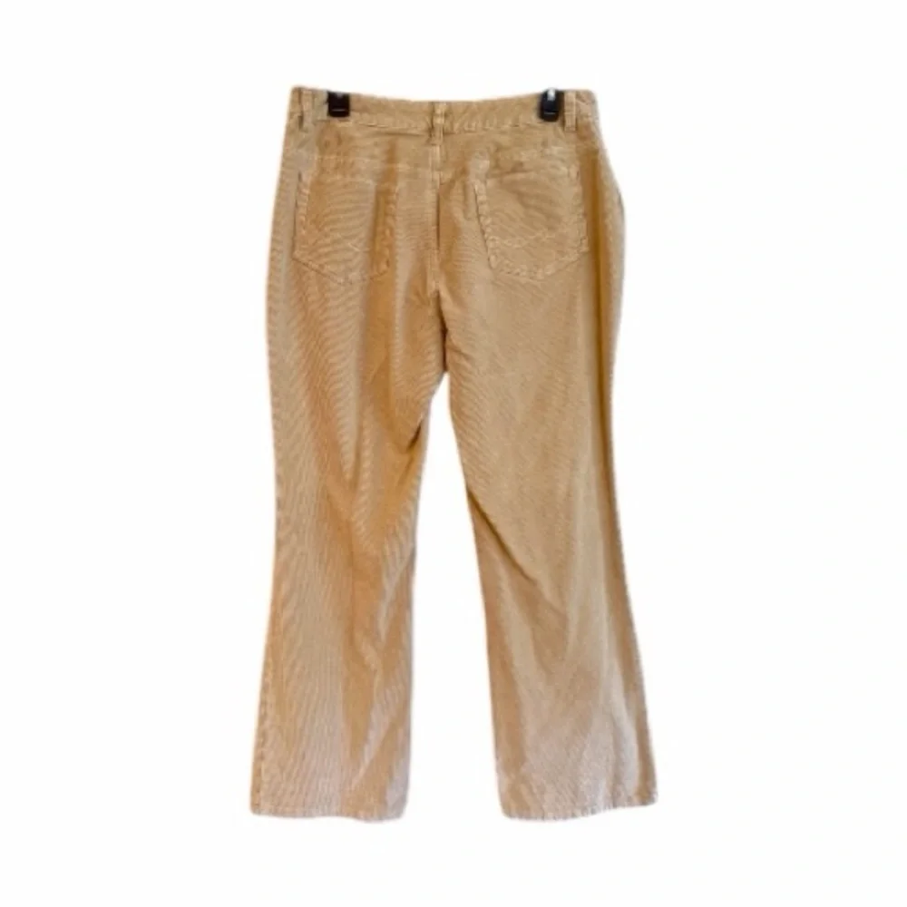 ST. JOHN’S BAY, WOMENS, STRETCH, BOOTCUT JEANS. CAMEL CORDUROY, SIZE 10